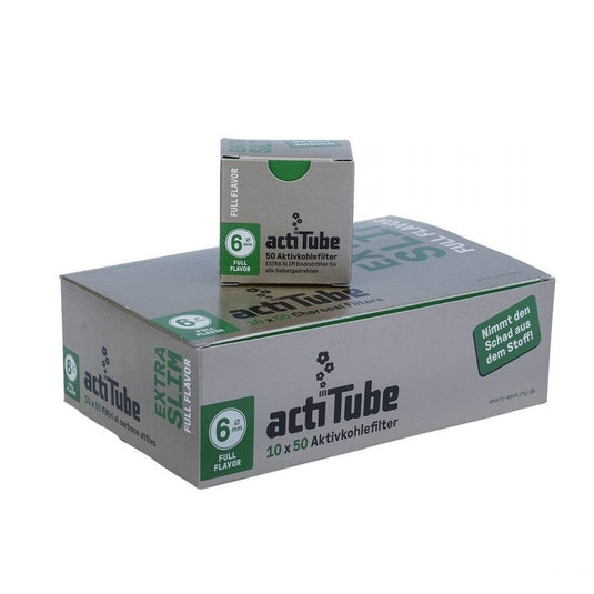 Buy Acti Tube - 6MM Slim Filters (Box of 50) Cotton Filters | Slimjim India