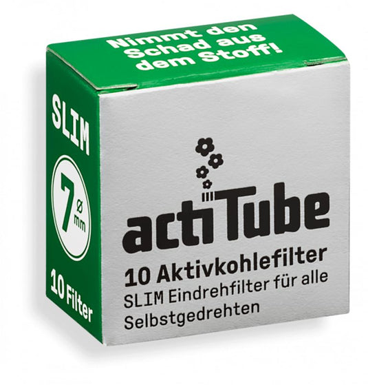 Buy Acti Tube Slim (10 Pack) Cotton Filters 7MM | Slimjim India
