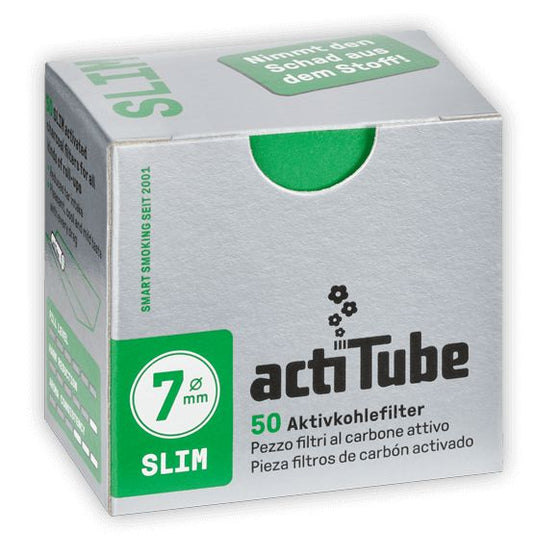 Buy Acti Tube Slim (Box of 50) Cotton Filters 7MM | Slimjim India