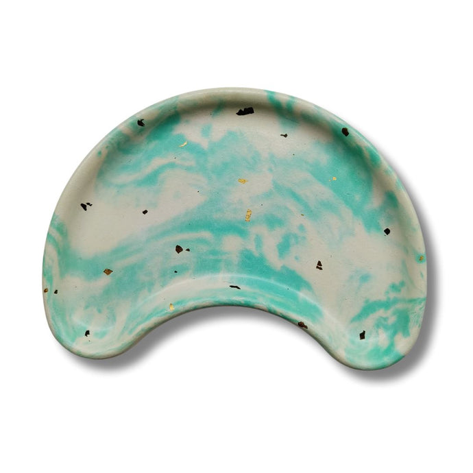 Buy EXHIBIT A - Teal Moon Rolling Tray | Slimjim India