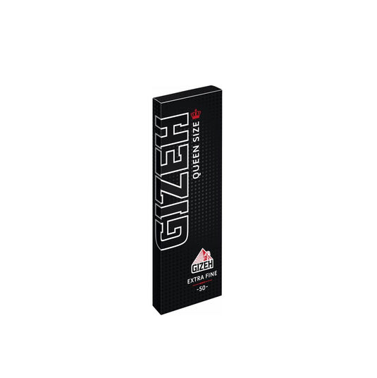 Buy Gizeh - Black Queen Size 1 1/4 Extra Fine Papers 1 1/4th Rolling Paper | Slimjim India