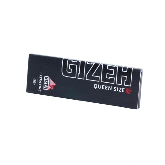 Buy Gizeh - Black Queen Size 1 1/4 Extra Fine Papers 1 1/4th Rolling Paper | Slimjim India