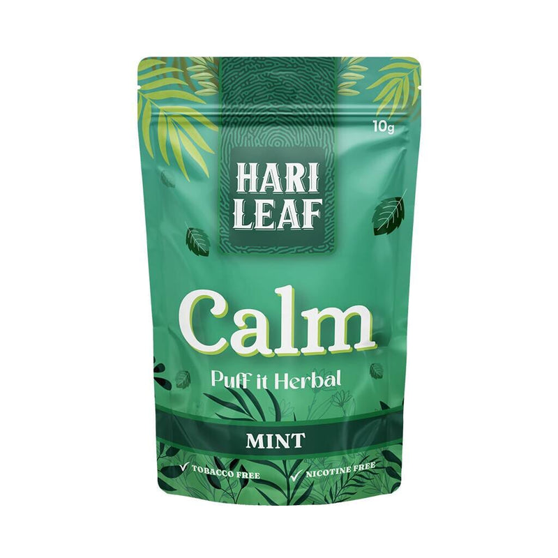 Load image into Gallery viewer, Buy Hari Leaf - Herbal Blend (10g) Herbal Smoking Blends Mint | Slimjim India
