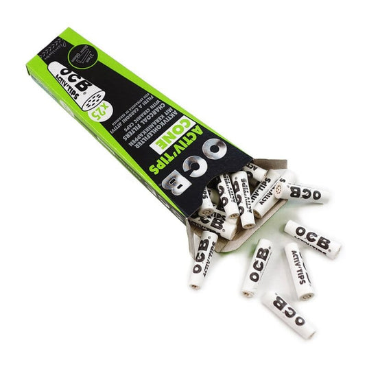 Buy OCB Activ'Tips - CONE Shaped Carbon Filters (6MM) Active Charcoal Filter | Slimjim India