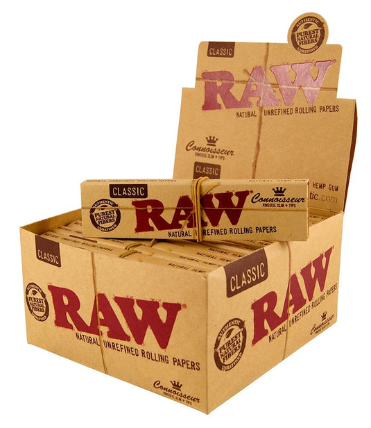 Buy Raw Connoisseur - Classic (Box of 24) Paraphernalia | Slimjim India