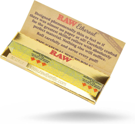 Buy RAW - Ethereal 1 1/4th Papers 1 1/4th Rolling Paper | Slimjim India