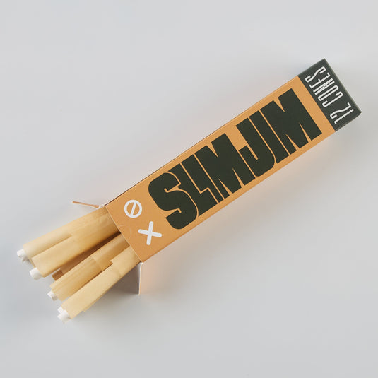 Buy Slimjim - Brown King Size Cones (Pack of 12) pre rolled cone | Slimjim India