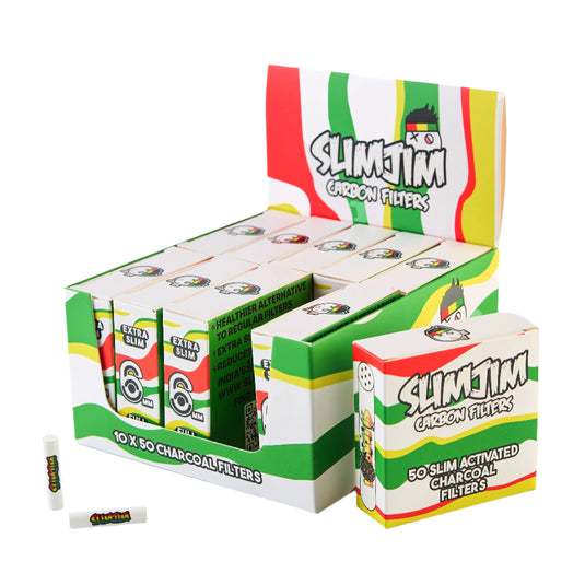 Buy Slimjim - Classic Carbon Filters (6MM) (Box of 10) | Slimjim India