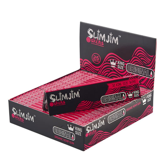 Buy Slimjim - Original King Size Skins (Box of 25) Paraphernalia | Slimjim India