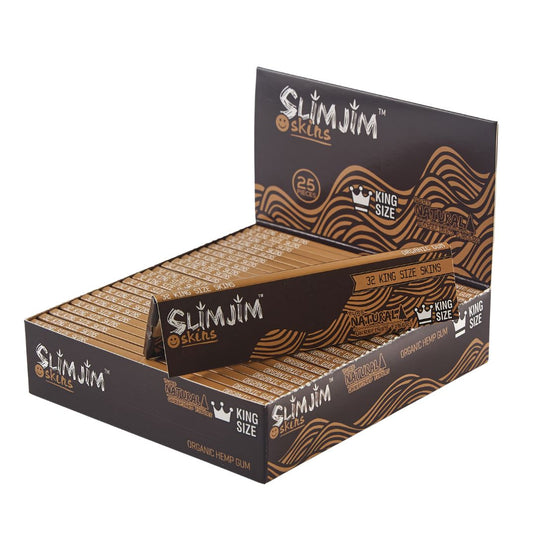 Buy Slimjim Skins Unbleached King Size (Box of 25) Paraphernalia | Slimjim India