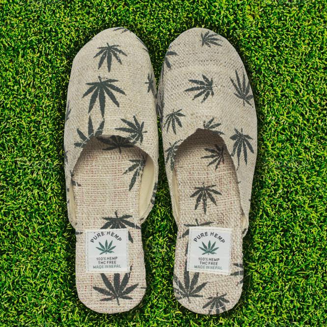 Mens hemp flip discount flops