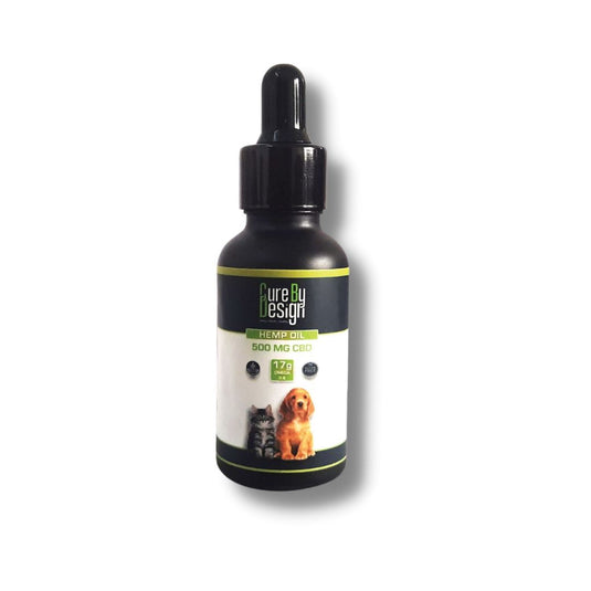 Buy Cure By Design - Hemp Oil for Pets (500mg CBD) Hemp Oil | Slimjim India