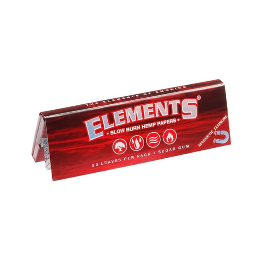Buy Elements Red 1 1/4th Rolling Papers | Slimjim India