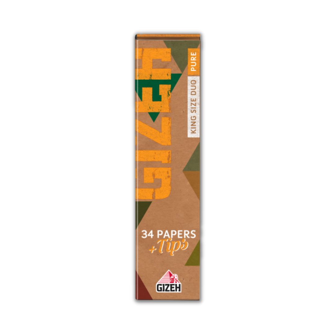 Buy GIZEH KING SIZE (DUO PURE) Rolling Papers