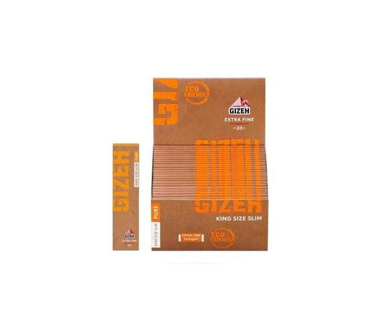 Gizeh Pure King Size - (Extra Fine) Box Of 50 Paraphernalia gizeh