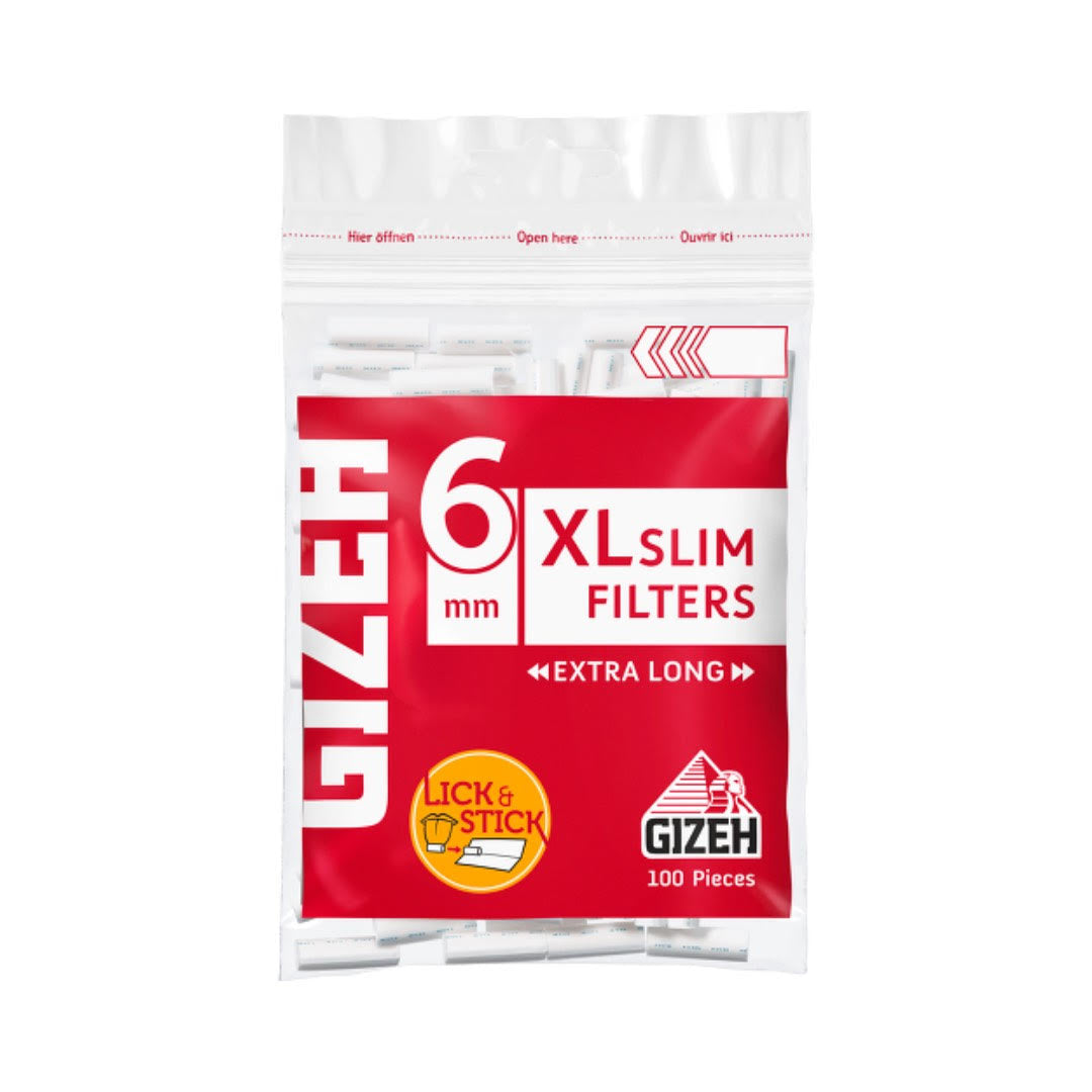 GIZEH PURE XL SLIM FILTERS ( 19mm x 6mm ) – HERBBOX India