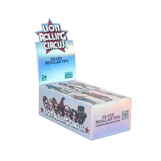 Buy Lion Rolling Circus - Silver Regular Tips Roach Pads | Slimjim India