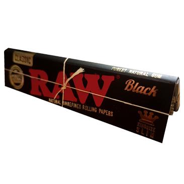 Raw Black Classic Rolling Paper Paraphernalia HBI
