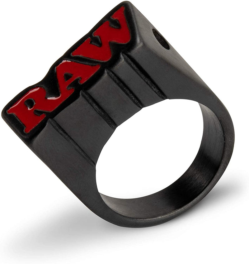 Load image into Gallery viewer, RAW - Smokers Ring Ring RAW Matte Black 
