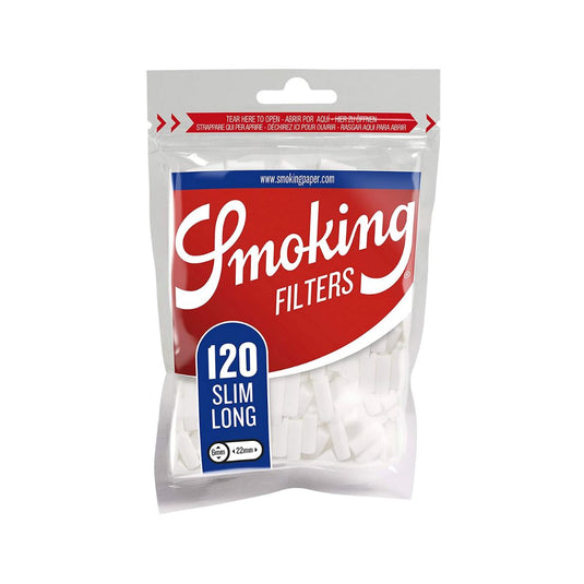 Buy Smoking Classic Slim Long Cotton Filter | Slimjim India