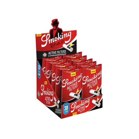 Buy Smoking Slim Activated Charcoal Filters (6mm) Active Charcoal Filter | Slimjim India