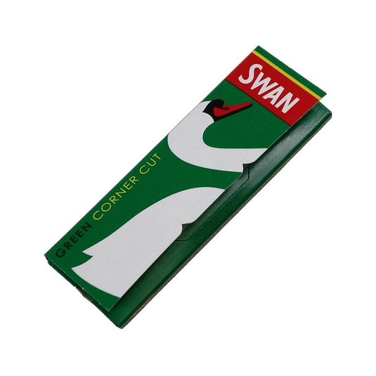 Buy Swan - Green 1 1/4th Paper Rolling Paper | Slimjim India