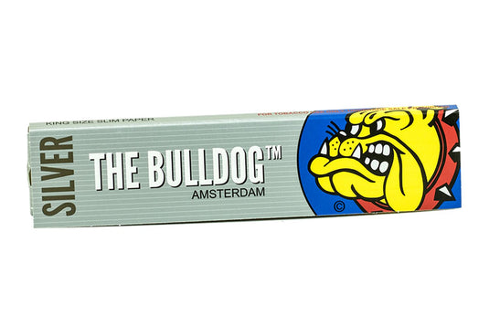 The Bulldog King Size Silver Paraphernalia Bulldog