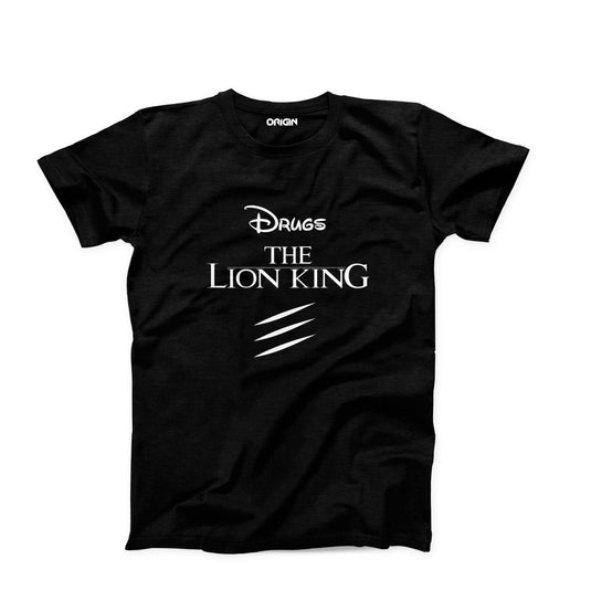The Line King (Black) - T-Shirt Clothing Know Your Origin 