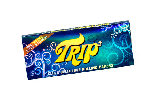 Trip2 Transparent Clear KS Slim Papers Paraphernalia Trip2