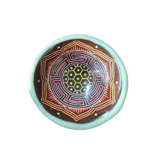  Buy Trippy Hexagon Glow In The Dark Mixing Bowl | Slimjim Online