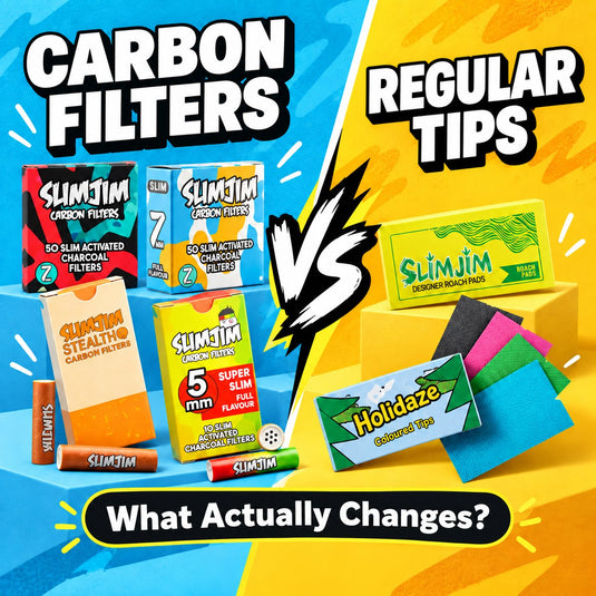 Carbon Filters vs Regular Tips: What Actually Changes?