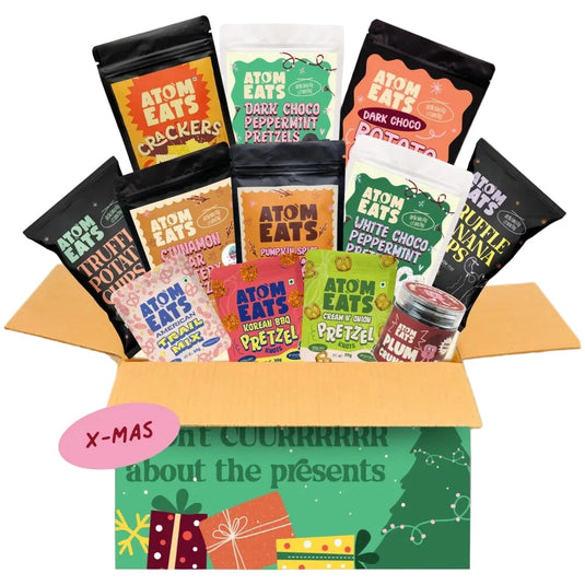 Buy Atom Eats - 12 Days of Christmas Box Snacks | Slimjim India