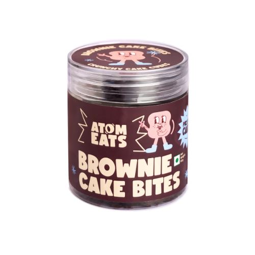 Load image into Gallery viewer, Buy Atom Eats - Brownie Bites (60g) (Jar of 2) Snacks | Slimjim India
