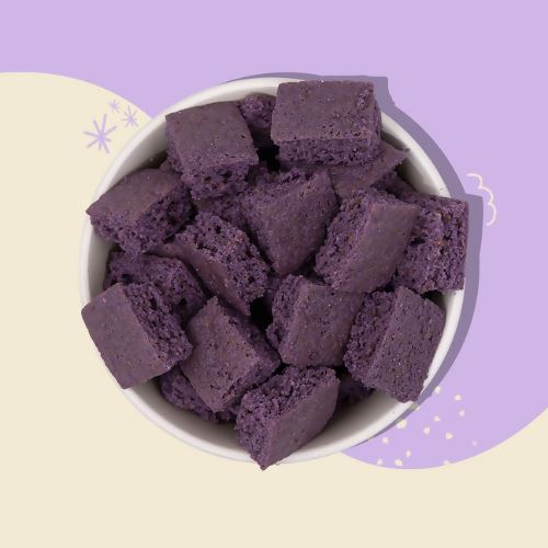 Load image into Gallery viewer, Buy Atom Eats - Lavender Berry Cake Bites (60g) (Jar of 2) Snacks | Slimjim India
