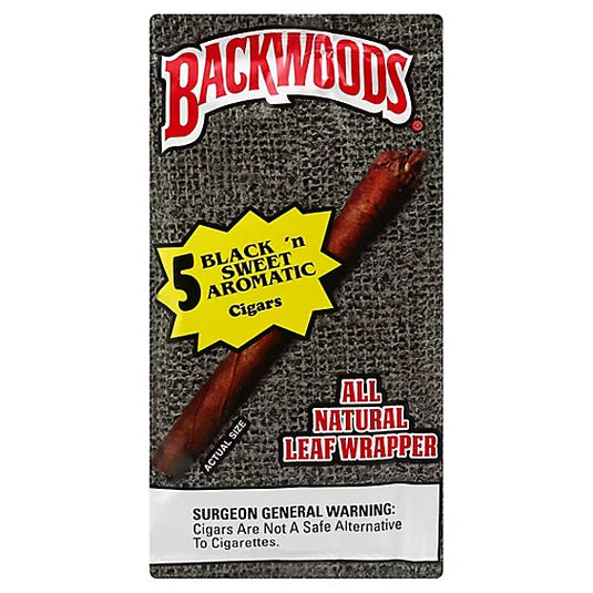 Buy Backwoods - Collection (Pack of 5) Black n' Sweet | Slimjim India