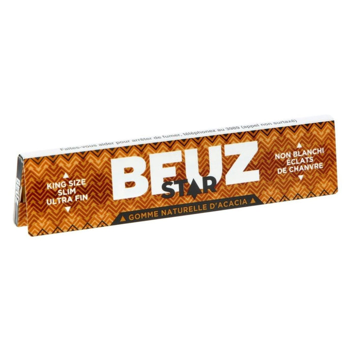 Buy Beuz - KS Slim Star Rolling Papers Brown Rolling Paper | Slimjim India