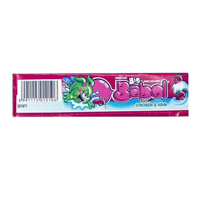 Load image into Gallery viewer, Buy Big Babol - Chewing Gum (Rasa Storberi &amp; Krim) CHEWING GUM | Slimjim India
