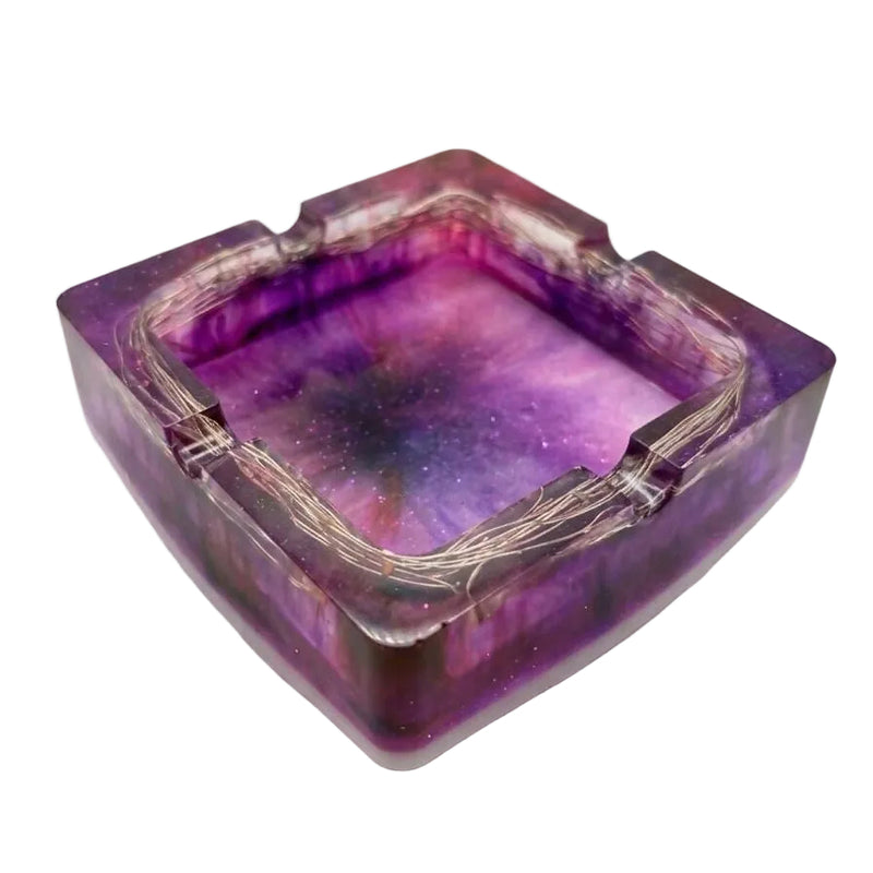 Load image into Gallery viewer, Buy Bk - Amethyst Aura LED Ashtray Ashtray | Slimjim India
