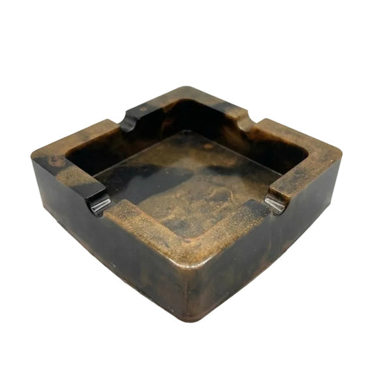 Buy BK - Black & Bronze Marble Ashtray & Mixing Bowl (Combo) Ashtray | Slimjim India