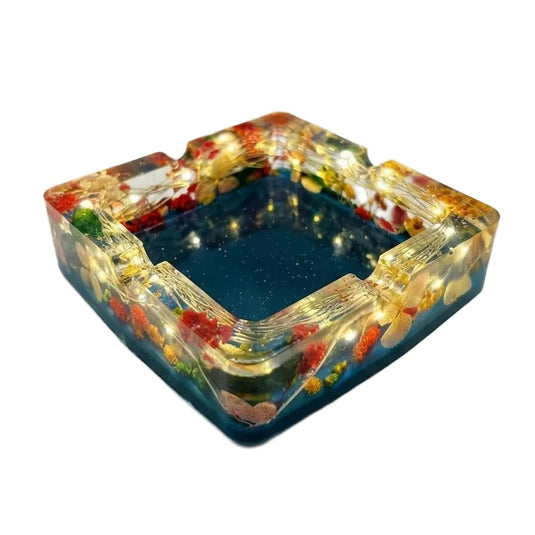 Buy BK - Midnight Floral LED Ashtray Ashtray | Slimjim India