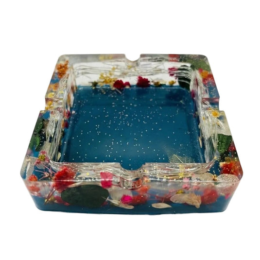 Buy BK - Midnight Floral LED Ashtray Ashtray | Slimjim India