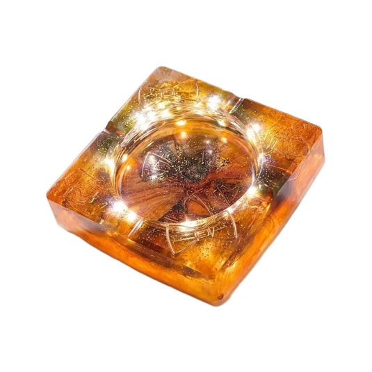 Buy BK - Sunset Glow Resin LED Ashtray Ashtray | Slimjim India