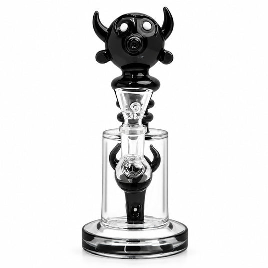 Buy Bongchie - Cute Devil Glass Bong (Medium) Bong Black | Slimjim India