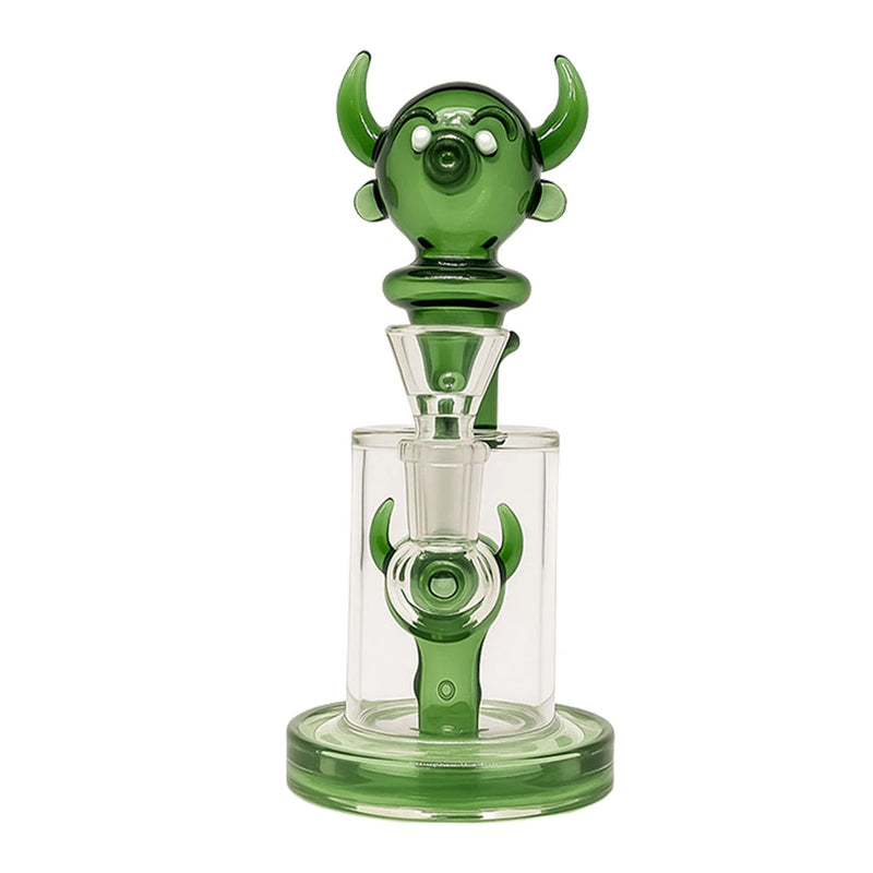 Load image into Gallery viewer, Buy Bongchie - Cute Devil Glass Bong (Medium) Bong Light Green | Slimjim India

