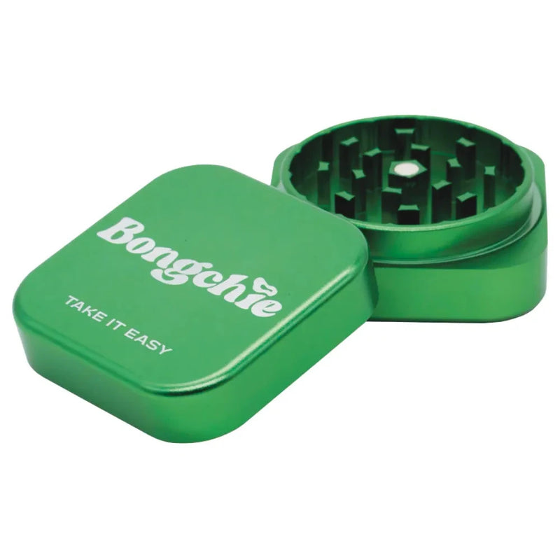 Load image into Gallery viewer, Buy Bongchie - Drip Grinder Aluminum Krusher (2 Part) Grinder | Slimjim India
