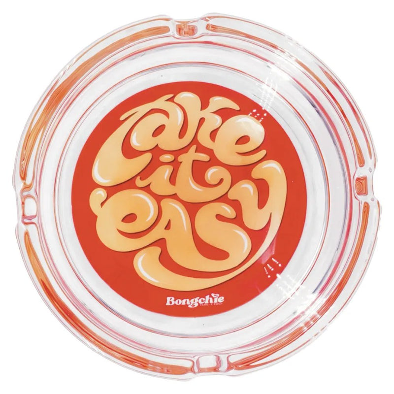 Load image into Gallery viewer, Buy Bongchie - Easy Round Glass Ashtray Ashtray | Slimjim India
