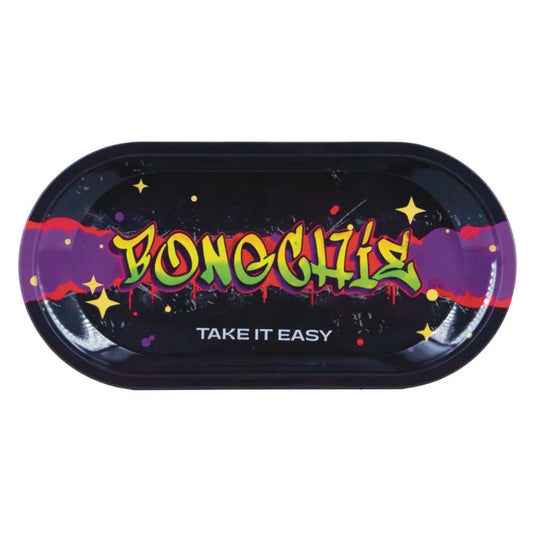 Buy Bongchie - Graffiti Metal Rolling Tray (Small) Rolling Tray | Slimjim India
