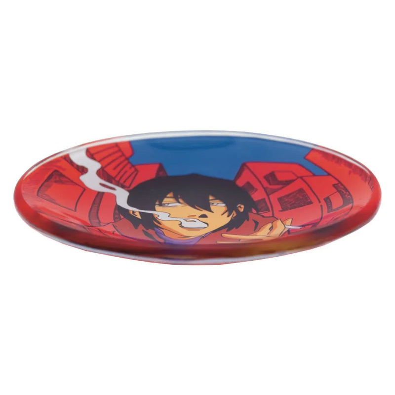 Load image into Gallery viewer, Buy Bongchie - Kushed Round Glass Mixing Tray Rolling Tray | Slimjim India
