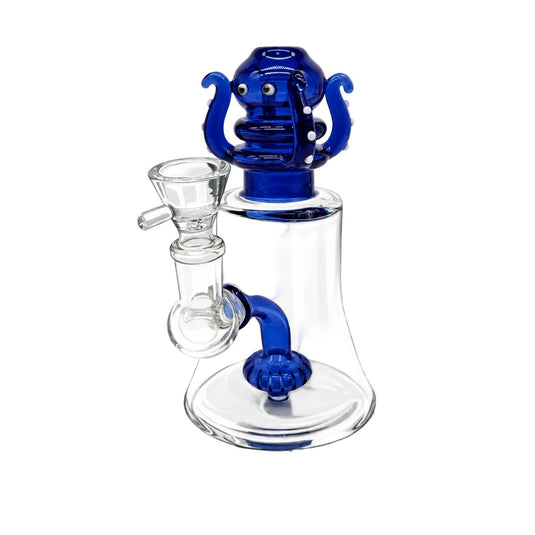 Buy Bongchie - Octopus Glass Bong (Small) Bong Blue | Slimjim India