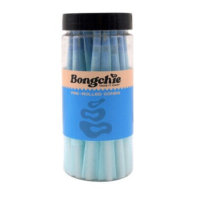 Load image into Gallery viewer, Buy Bongchie - Perfect Roll Blue Jar (King Size Cones) Pre Rolled Cones | Slimjim India
